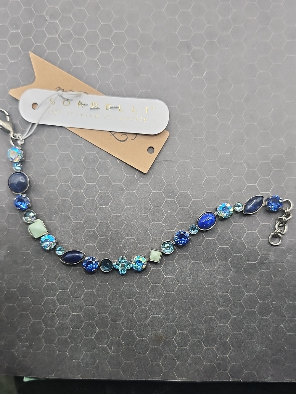 Sorrelli Tennis Bracelet In Blue
